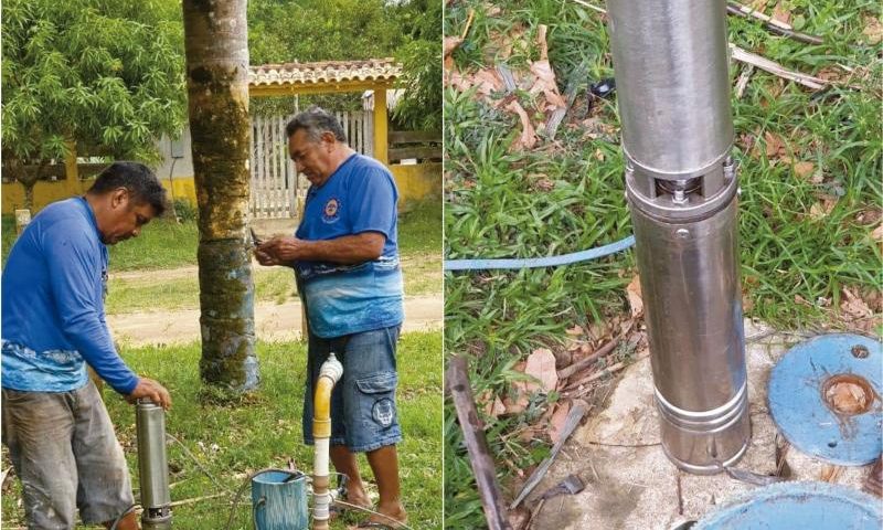 Moradores do Núcleo São Miguel do Parananema, em Parintins, sofrem por falta de água