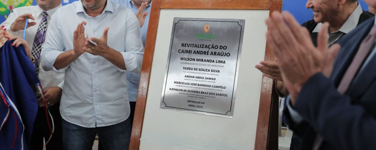 Wilson Lima entrega Caimi André Araújo revitalizado com capacidade para mais de 2 mil atendimentos por mês